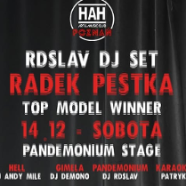 Baner promujący wydarzenie. Nazwa wydarzenia, data i zdjęcie Artysty.