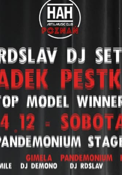 Baner promujący wydarzenie. Nazwa wydarzenia, data i zdjęcie Artysty.