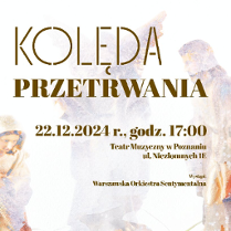 Baner promujący wydarzenie. Nazwa wydarzenia i data.