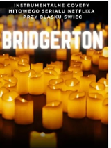 Baner promujący wydarzenie. Nazwa wydarzenia i zdjęcie z wielona świecami.