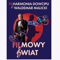 Baner promujący wydarzenie. Nazwa wydarzenia i zdjęcie artysty.