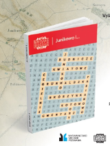 Okładka książki oraz zaproszenie z miejscem i nazwą wydarzenia.