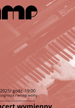 Baner promujący wydarzenie. Nazwa wydarzenia i data.