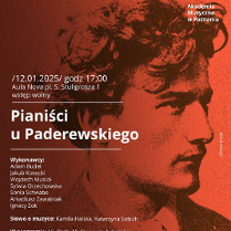 Baner promujący wydarzenie. Nazwa wydarzenia i data.