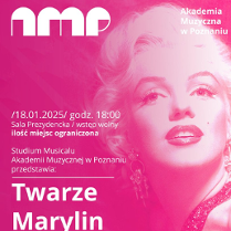 Baner promujący wydarzenie. Nazwa wydarzenia, data i zdjęcie Artystki.