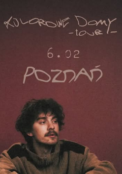 Baner promujący wydarzenie. Nazwa wydarzenia, data i zdjęcie Artysty.