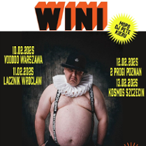 Baner promujący wydarzenie. Nazwa wydarzenia, data i zdjęcie Artysty.