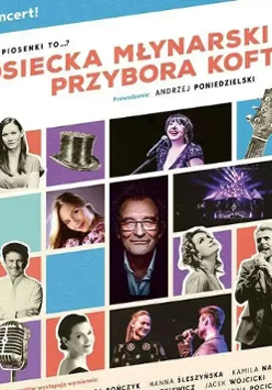 Baner promujący wydarzenie. Nazwa wydarzenia i zdjęcie artystów.