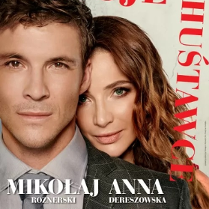 Baner promujący wydarzenie. Nazwa wydarzenia i zdjęcie artystów.