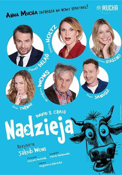 Baner promujący wydarzenie. Nazwa wydarzenia i zdjęcie artystów.