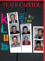 Baner promujący wydarzenie. Nazwa wydarzenia i zdjęcie artystów.