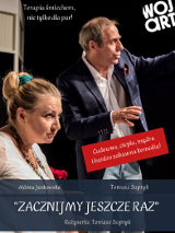 Baner promujący wydarzenie. Nazwa wydarzenia i zdjęcie artystów.