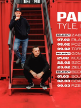 Baner promujący wydarzenie. Nazwa wydarzenia, data i zdjęcie Artystów.