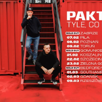 Baner promujący wydarzenie. Nazwa wydarzenia, data i zdjęcie Artystów.