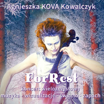 Baner promujący wydarzenie. Nazwa wydarzenia, data i zdjęcie Artystki.