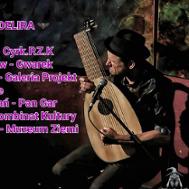 Baner promujący wydarzenie. Nazwa wydarzenia, data i zdjęcie Artysty.