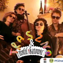 Baner promujący wydarzenie. Nazwa wydarzenia i zdjęcie artystów.