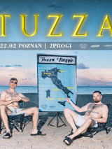 Baner promujący wydarzenie. Nazwa wydarzenia, data i zdjęcie Artystów.