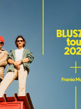 Baner promujący wydarzenie. Nazwa wydarzenia, data i zdjęcie Artysty.