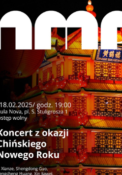 Baner promujący wydarzenie. Nazwa wydarzenia i data.