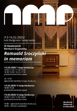 Baner promujący wydarzenie. Nazwa wydarzenia i data.