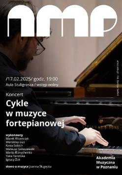 Baner promujący wydarzenie. Nazwa wydarzenia i data.