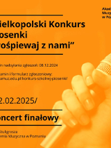 Baner promujący wydarzenie. Nazwa wydarzenia i data.