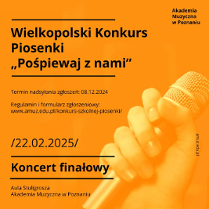 Baner promujący wydarzenie. Nazwa wydarzenia i data.