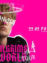 Baner promujący wydarzenie. Nazwa wydarzenia, data i zdjęcie Artysty.