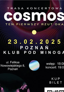 Baner promujący wydarzenie. Nazwa wydarzenia i data.