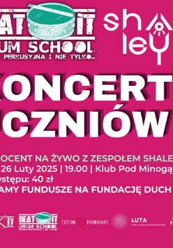 Baner promujący wydarzenie. Nazwa wydarzenia i data.