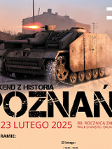 Baner promujący wydarzenie. Nazwa wydarzenia i data.