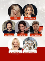 Baner promujący wydarzenie. Nazwa wydarzenia i zdjęcie Artystów.