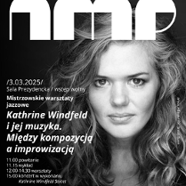 Baner promujący wydarzenie. Nazwa wydarzenia, data i zdjęcie Artystki.