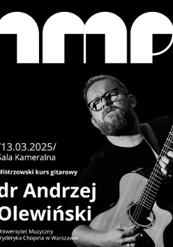 Baner promujący wydarzenie. Nazwa wydarzenia, data i zdjęcie Artysty.