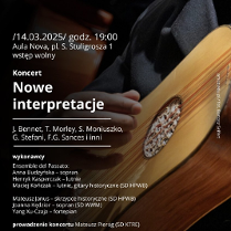 Baner promujący wydarzenie. Nazwa wydarzenia i data.