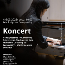 Baner promujący wydarzenie. Nazwa wydarzenia i data.