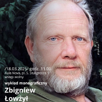 Baner promujący wydarzenie. Nazwa wydarzenia, data i zdjęcie Artysty.