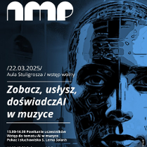 Baner promujący wydarzenie. Nazwa wydarzenia, data i zdjęcie Artysty.