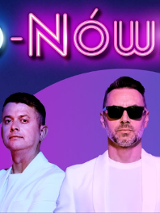 Baner promujący wydarzenie. Nazwa wydarzenia i zdjęcie artystów.