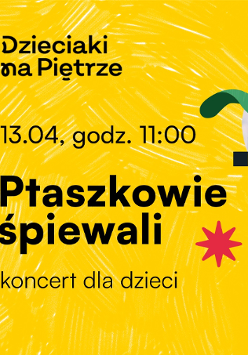 Baner promujący wydarzenie. Nazwa wydarzenia, data i zdjęcie Artystów.