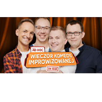 Baner promujący wydarzenie. Nazwa wydarzenia i zdjęcie artystów.