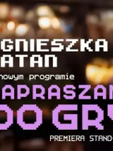 Baner promujący wydarzenie. Nazwa wydarzenia i zdjęcie artystki.