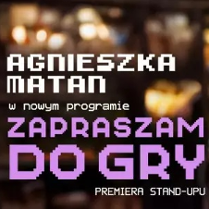 Baner promujący wydarzenie. Nazwa wydarzenia i zdjęcie artystki.