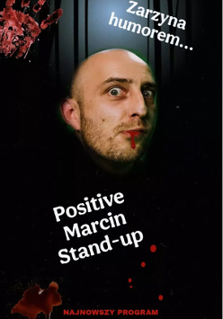 Baner promujący wydarzenie. Nazwa wydarzenia i zdjęcie artysty.