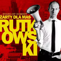 Baner promujący wydarzenie. Nazwa wydarzenia i zdjęcie artysty.