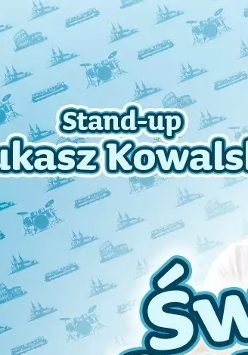 Baner promujący wydarzenie. Nazwa wydarzenia i zdjęcie artysty.