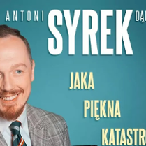 Baner promujący wydarzenie. Nazwa wydarzenia i zdjęcie artysty.