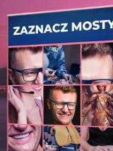 Baner promujący wydarzenie. Nazwa wydarzenia i zdjęcie artysty.