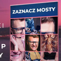 Baner promujący wydarzenie. Nazwa wydarzenia i zdjęcie artysty.